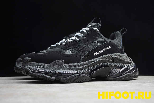 Ba1enc1aga Triple S Triple Black 172342M237002 - 1