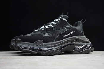 Ba1enc1aga Triple S Triple Black 172342M237002