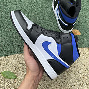 Jordan 1 Mid White Black Royal 554724-140 - 4