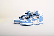 Nike Dunk High Pro SB Supreme Blue Stars 307385-141 - 2