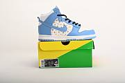 Nike Dunk High Pro SB Supreme Blue Stars 307385-141 - 3