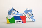 Nike Dunk High Pro SB Supreme Blue Stars 307385-141 - 6