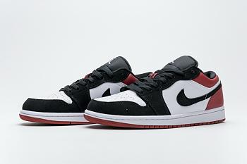 Jordan 1 Low Black Toe  553558-116