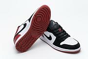 Jordan 1 Low Black Toe  553558-116 - 5