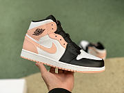 Jordan 1 Mid Arctic Orange Black Toe 554724-133 - 2