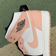 Jordan 1 Mid Arctic Orange Black Toe 554724-133 - 4