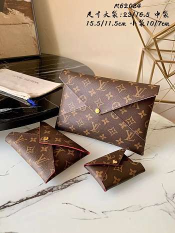 L0u1s Vu1tton Pochette Kirigami Monogram Brown