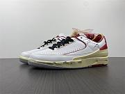 Jordan 2 Retro Low SP Off-White White Red DJ4375-106 - 1