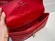 Chane1 CF Classic Flap bag red 25cm880780 - 3