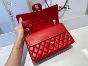 Chane1 CF Classic Flap bag red 25cm880780 - 2