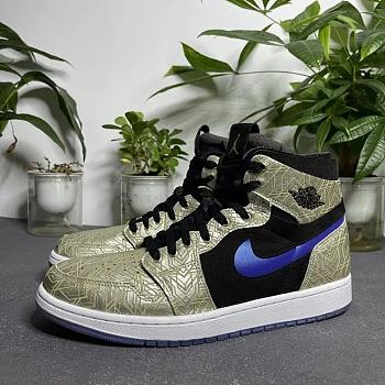 Air Jordan 1 High Zoom Air CMFT Gold Laser  DQ0659-700