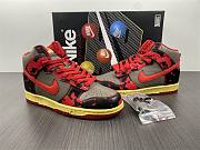 Nike Dunk High 1985 Red Acid Wash DD9404-600 - 4