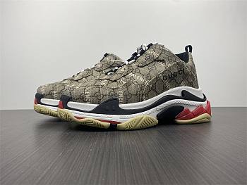 Gvcc1 x Ba1enc1aga The Hacker Project Triple S Beige 681066ULZ10 9795