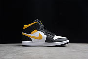 Jordan 1 Mid White Pollen Black  554724-177 - 5