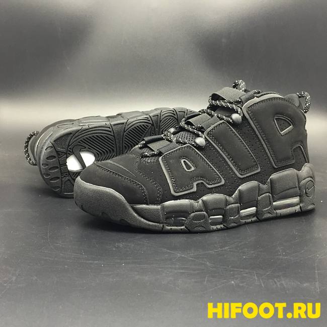 Nike Air More Uptempo Black Reflective  414962-004 - 1