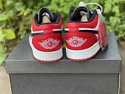 Jordan 1 Low Bred Toe  553558-612 - 2