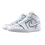 Jordan 1 Mid Iridescent Reflective White (W) CK6587-100 - 1