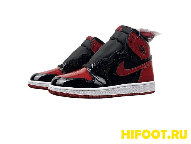 Air Jordan 1 High OG Bred Patent 555088-063 - 1