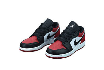 Jordan 1 Low Bred Toe  553558-612