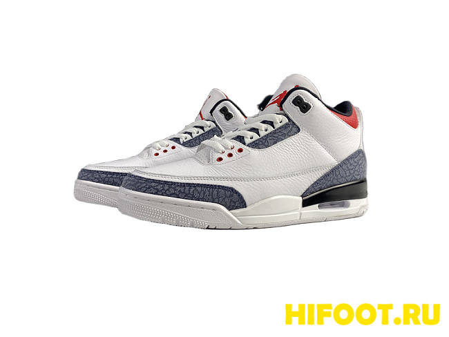 Air Jordan 3 SE DNM Fire Red White CZ6431-100 - 1