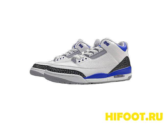 Air Jordan 3 Racer Blue CT8532-145 - 1