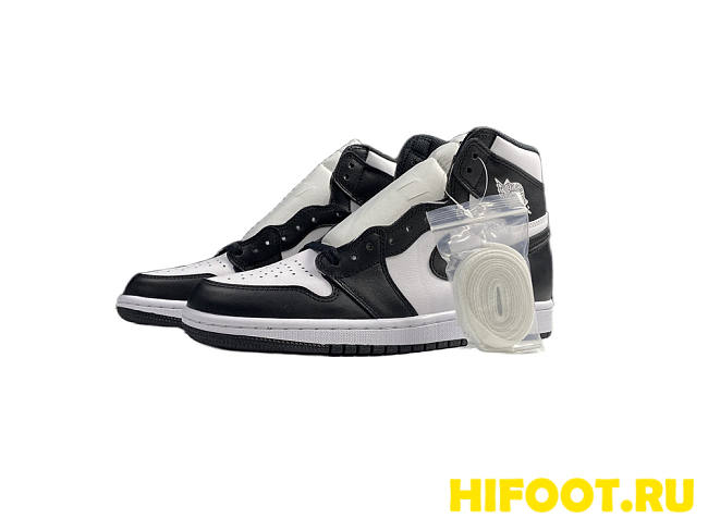 Nike Air  Jordan 1 Retro Black White 555088-010 - 1