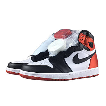 Nike Air Jordan 1 Retro High Satin Black Toe (W)  CD0461-016