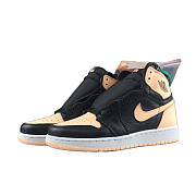 Nike air Jordan 1 Retro High Black Crimson Tint 555088-081 - 1