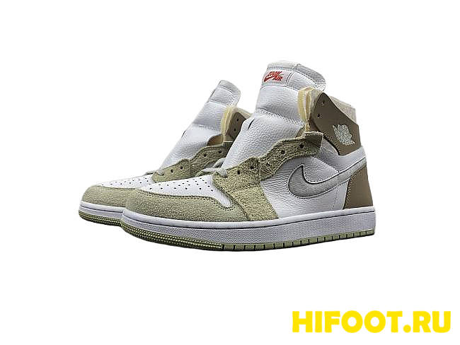 Jordan 1 High Zoom Air CMFT Olive Aura (W)  CT0979-102 - 1