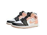 Jordan 1 Mid Arctic Orange Black Toe 554724-133 - 1