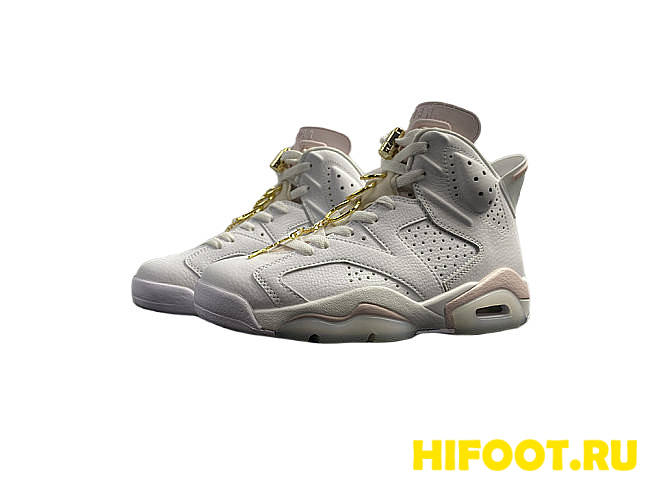 Jordan 6 Retro Gold Hoops (W) DH9696-100 - 1