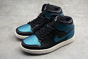 Jordan 1 Mid Iridescent Black  BQ6472-009 - 6