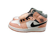 Jordan 1 Mid Pink Quartz (GS) 555112-603 - 1