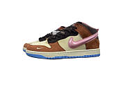 Nike Dunk Mid Social Status Free Lunch Chocolate Milk  DJ1173-700 - 1