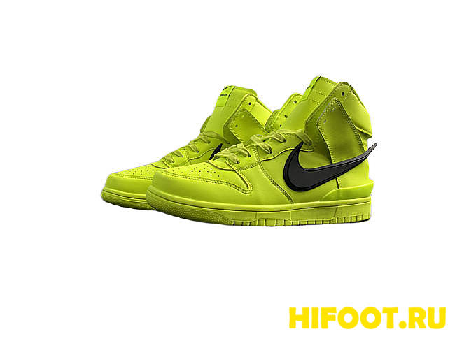 Nike Dunk High AMBUSH Flash Lime CU7544-300 - 1