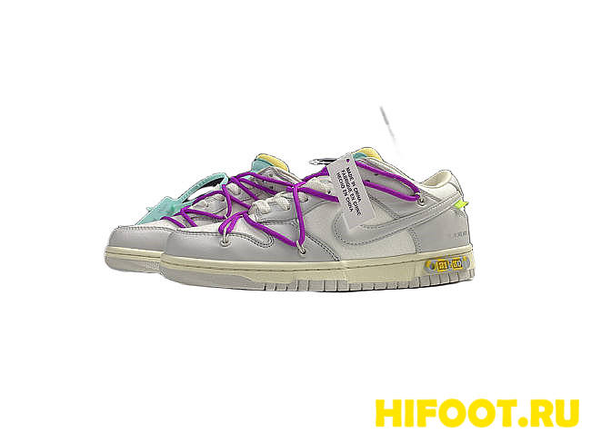 Nike Dunk Low Off-White Lot 21 DM1602-100 - 1