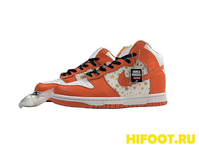 Nike Dunk High Supreme Orange 307385-181 - 1