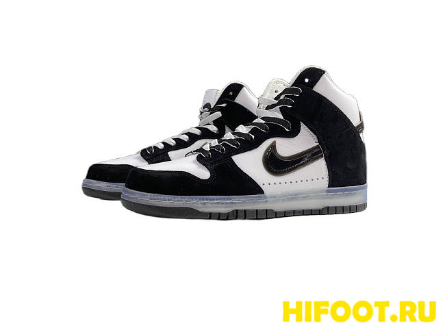 Nike SB Dunk High Slam Jam White Black DA1639-101 - 1