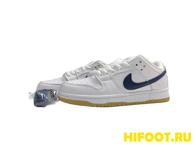 Nike SB Dunk Low Orange Label White Navy CZ2249-100 - 1