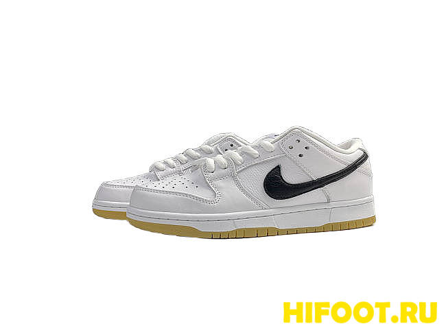 Nike SB Dunk Low Orange Label White Black CD2563-100 - 1