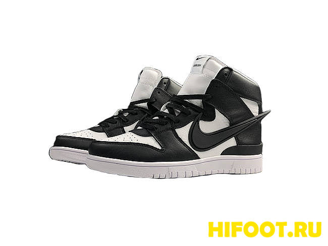 Nike Dunk High Ambush Black White　CU7544-001 - 1