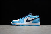 Jordan 1 Low UNC (2021)  553558-144 - 2