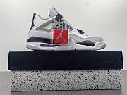 Air Jordan 4 Retro Lightning 2021 White Black Dark Grey CT8527-021 - 5