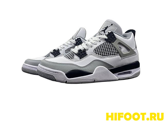 Air Jordan 4 Retro Lightning 2021 White Black Dark Grey CT8527-021 - 1