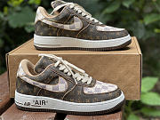 L0u1s Vu1tton× Nike Air Force 1 Low 2022032802 - 5