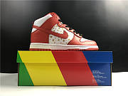 Nike Dunk High Pro SB Supreme Red Stars 307385-161 - 4