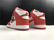 Nike Dunk High Pro SB Supreme Red Stars 307385-161 - 5