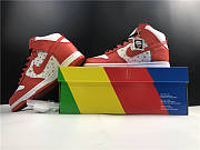 Nike Dunk High Pro SB Supreme Red Stars 307385-161 - 6