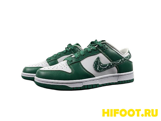 Nike Dunk Low Essential Paisley Pack Green (W)  DH4401-102 - 1