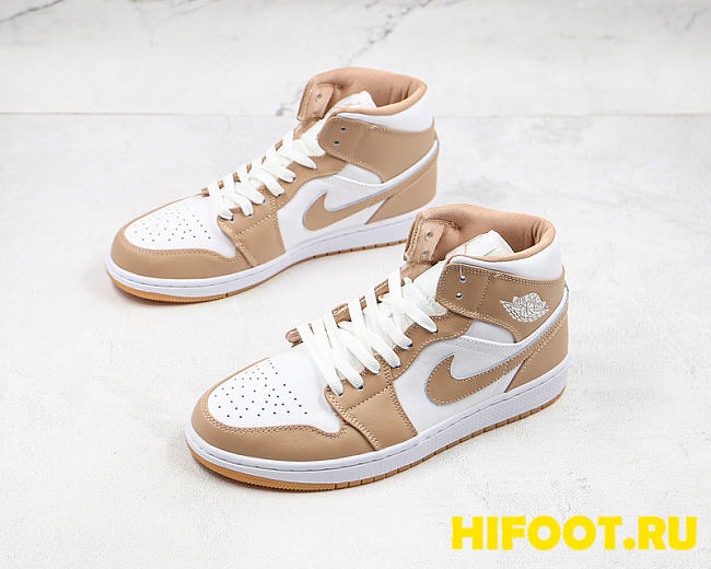 Jordan 1 Mid Tan Gum  554724-271 - 1